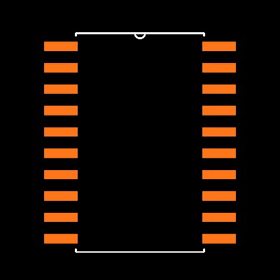 AD7528LR Footprint