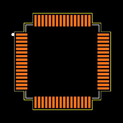 AD7606BSTZ-6RL Footprint