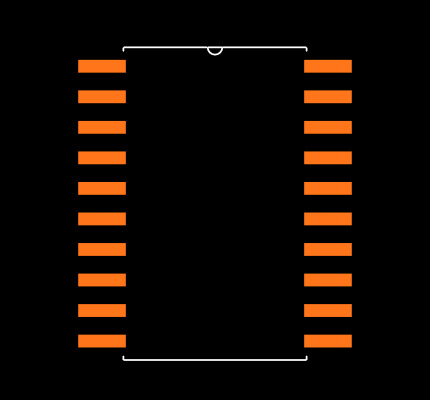 AD7701BRZ-REEL Footprint