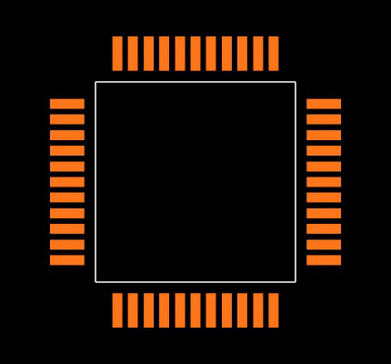 AD7859LASZ Footprint