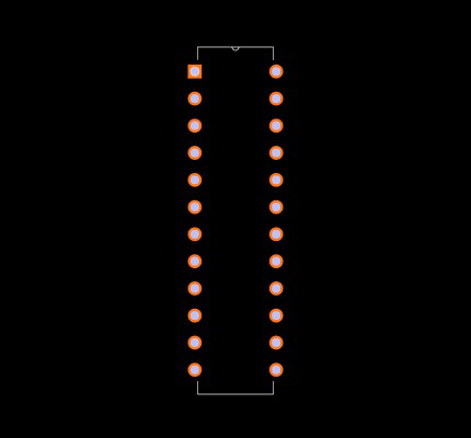 AD7892ANZ-1 Footprint