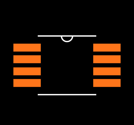 AD7921ARMZ Footprint