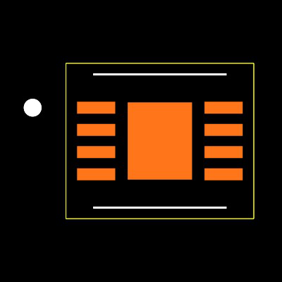 AD8000YCPZ-REEL7 Footprint