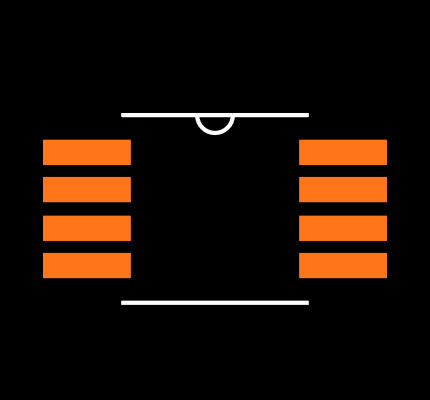 AD8202WYRMZ Footprint