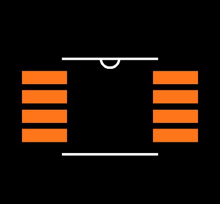 AD8203YRMZ-R7 Footprint