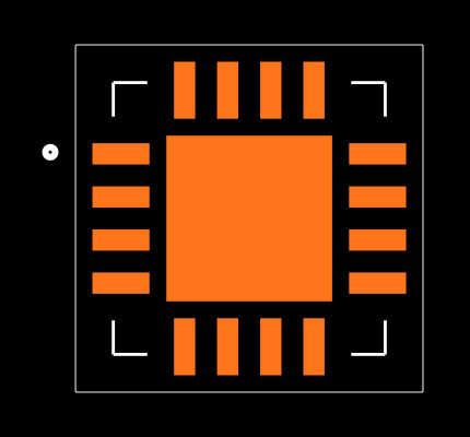 AD8224ACPZ-RL Footprint