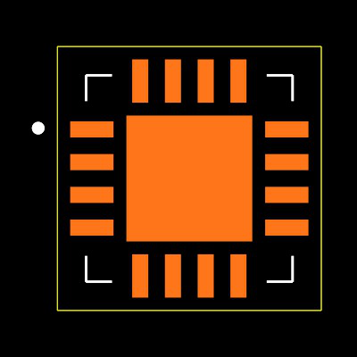AD8224HACPZ-R7 Footprint