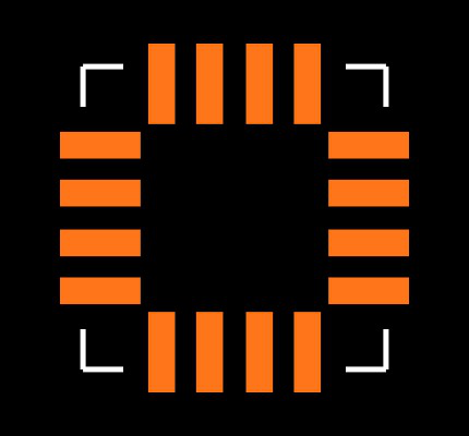 AD8295BCPZ-WP Footprint