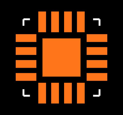 AD8330ACPZ-R2 Footprint