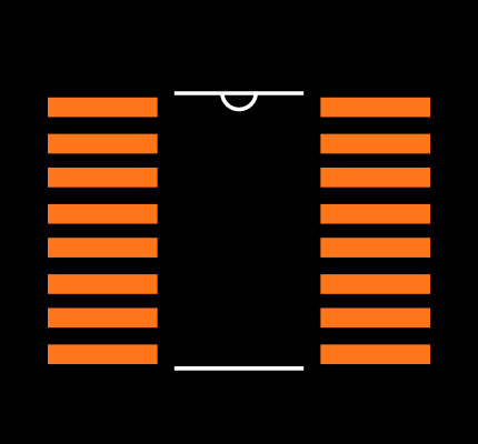 AD8330ARQZ Footprint