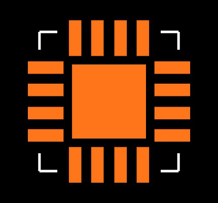 AD8336ACPZ-RL Footprint