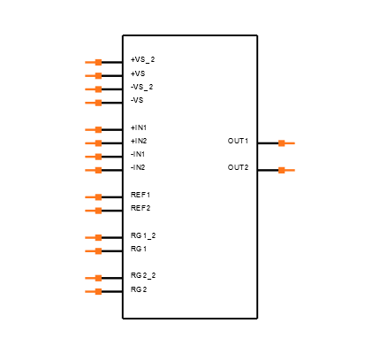 AD8426ACPZ-WP Symbol