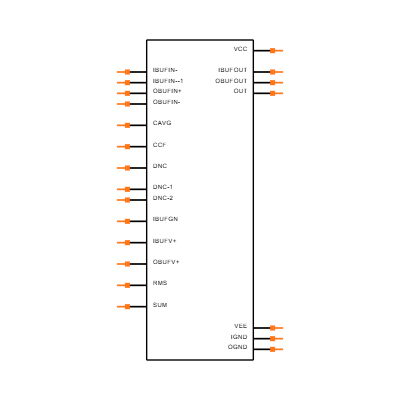 AD8436ACPZ-R7 Symbol