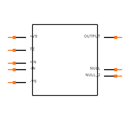 AD844AQ Symbol