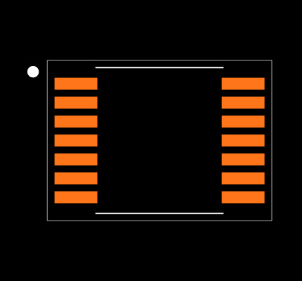 AD8544ARUZ Footprint