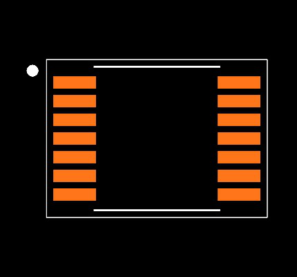 AD8619ARUZ Footprint