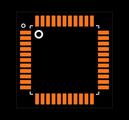 AD9042ASTZ Footprint