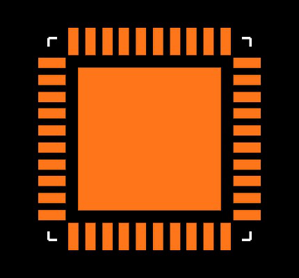 AD9115BCPZ Footprint