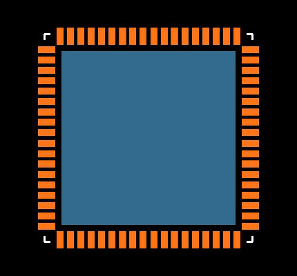 AD9239BCPZ-170 Footprint