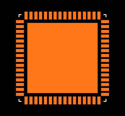 AD9258BCPZ-105 Footprint