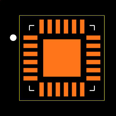 AD9508BCPZ-REEL7 Footprint