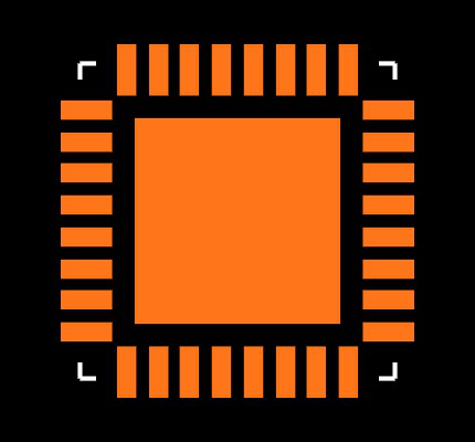 AD9704BCPZ Footprint