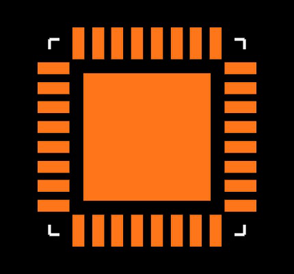 AD9707BCPZ Footprint