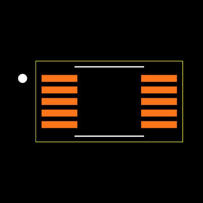AD9833BRMZ-REEL Footprint
