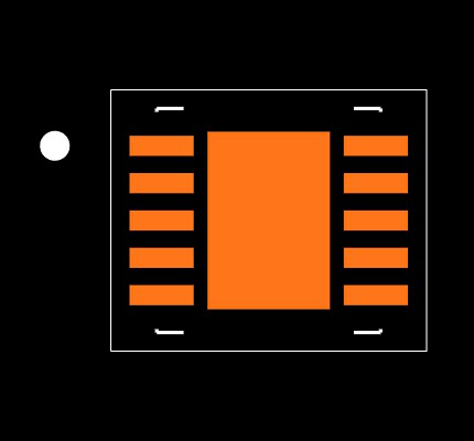 AD9837ACPZ-RL7 Footprint
