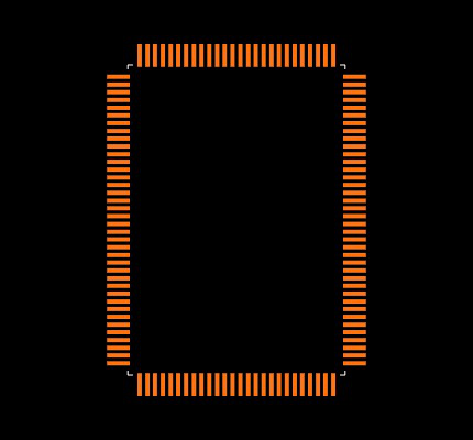 AD9862BSTZ Footprint