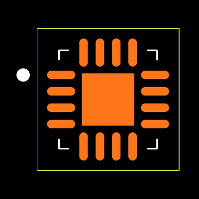 ADA4096-4ACPZ-R7 Footprint