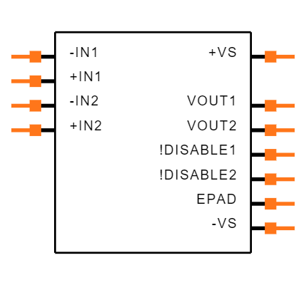 ADA4807-2ACPZ-R7 Symbol