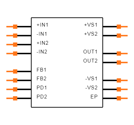 ADA4857-2YCPZ-RL Symbol