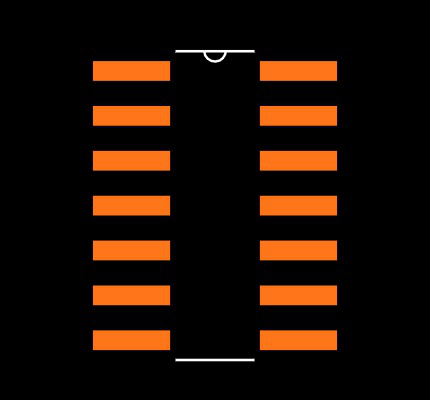 ADA4862-3YRZ Footprint