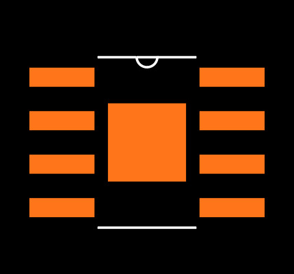 ADA4898-2YRDZ Footprint