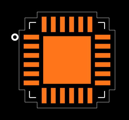 ADA4932-2YCPZ-RL Footprint