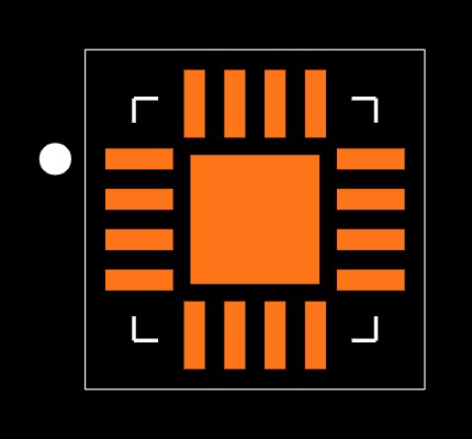 ADA4945-1ACPZ-R2 Footprint