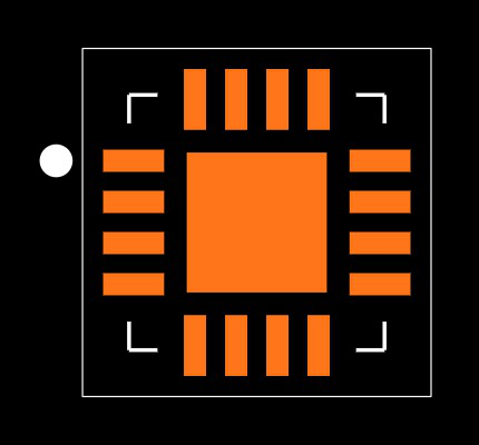 ADCLK905BCPZ-R2 Footprint