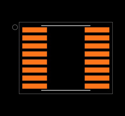 ADCMP563BRQZ Footprint