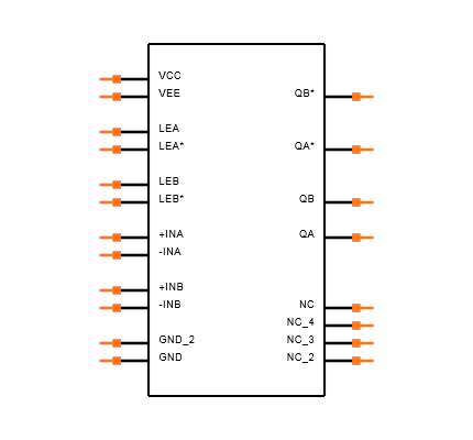 ADCMP565BPZ Symbol