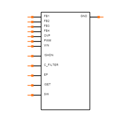 ADD5205ACPZ-RL Symbol