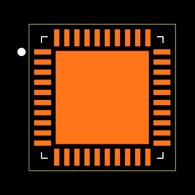 ADE9000ACPZ-RL Footprint