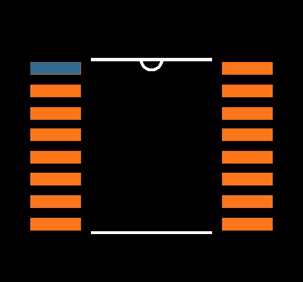 ADF4156BRUZ Footprint