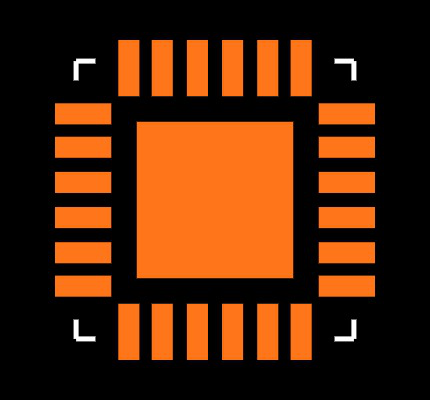 ADF4360-9BCPZRL Footprint