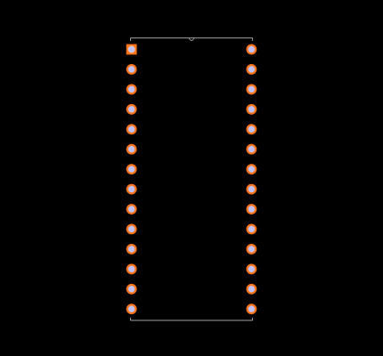 ADG426BN Footprint