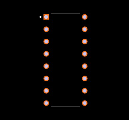 ADG431BNZ Footprint