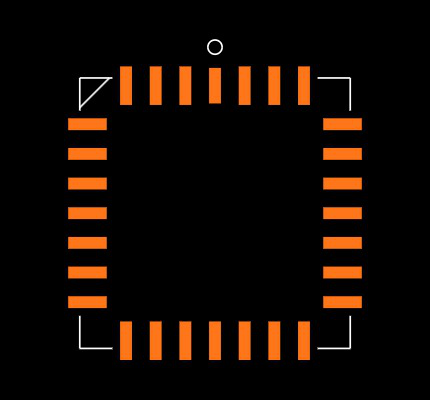 ADG506AKRZ Footprint