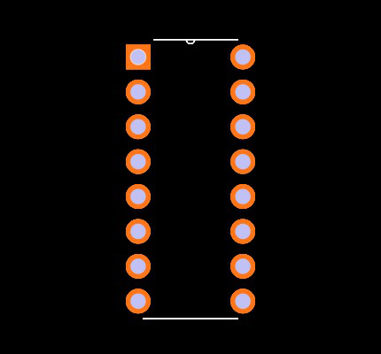 ADG608BNZ Footprint