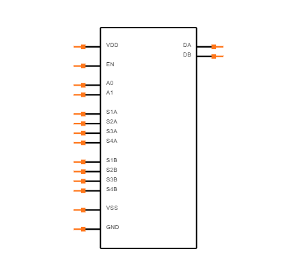 ADG609BRZ-REEL Symbol