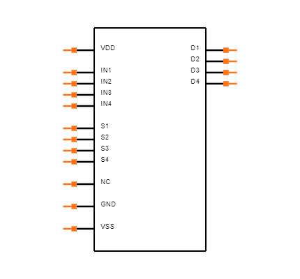 ADG613YRUZ-REEL7 Symbol